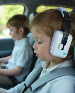 Decibel Defense Kids Earmuffs in Blue