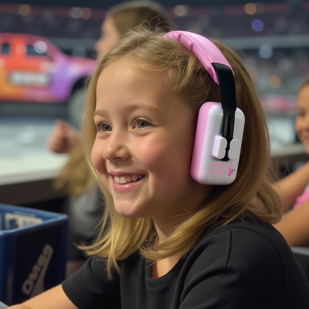 Decibel Defense Kids Earmuffs in Pink