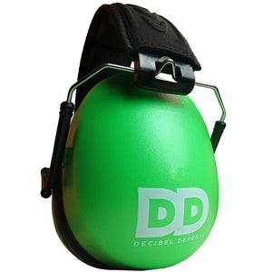 Decibel Defense Safety Earmuffs in Green