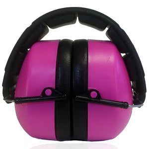 Decibel Defense Safety Earmuffs in Hot Pink