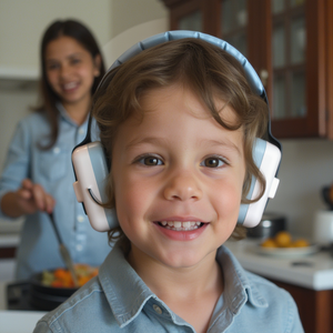 Decibel Defense Kids Earmuffs in Blue