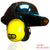 DECIBEL DEFENSE Attachable Hardhat Hearing Protection (Hi-Viz Yellow)
