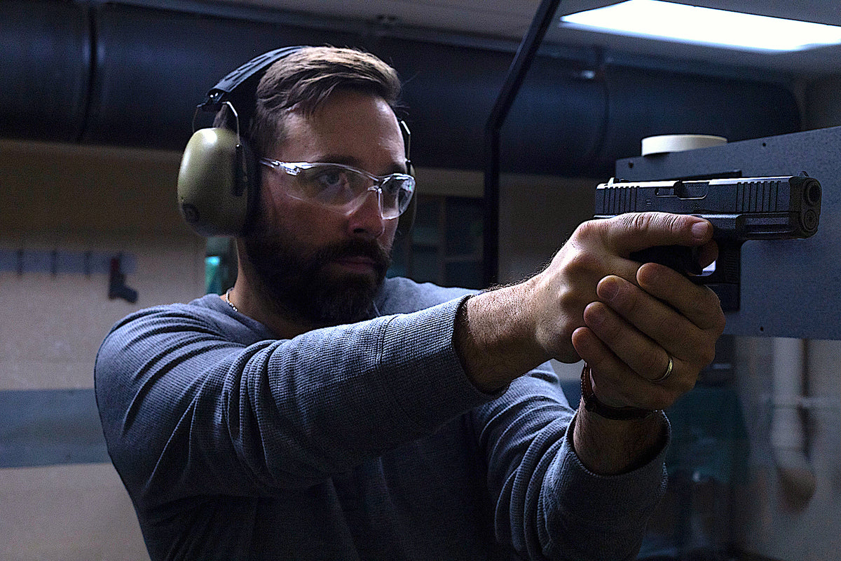 Decibel Defense Safety Earmuffs in Army Green