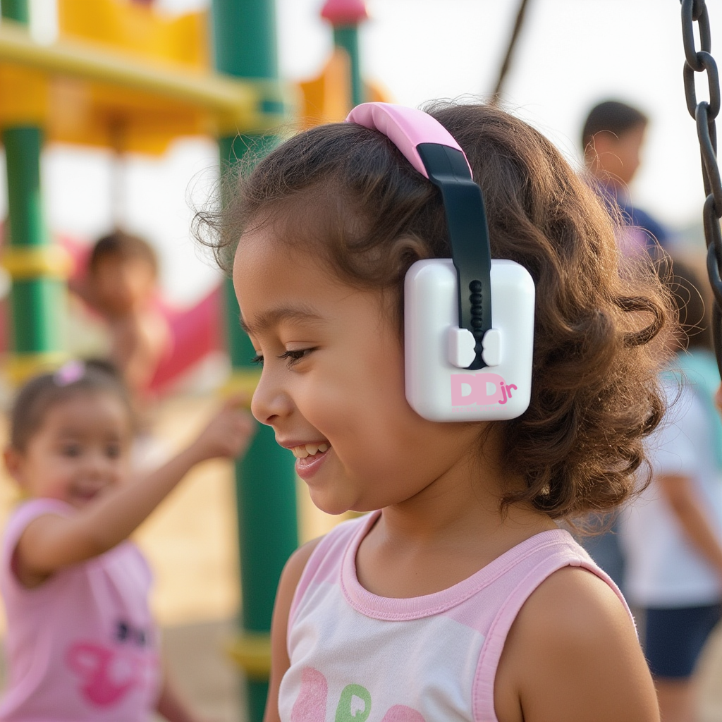 Decibel Defense Kids Earmuffs in Pink