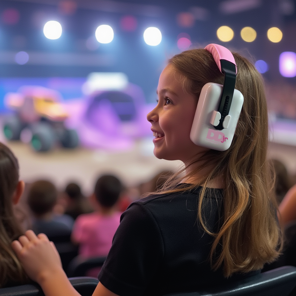 Decibel Defense Kids Earmuffs in Pink