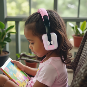 Decibel Defense Kids Earmuffs in Pink