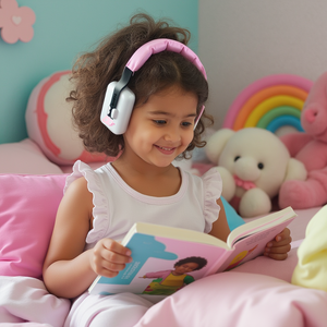 Decibel Defense Kids Earmuffs in Pink