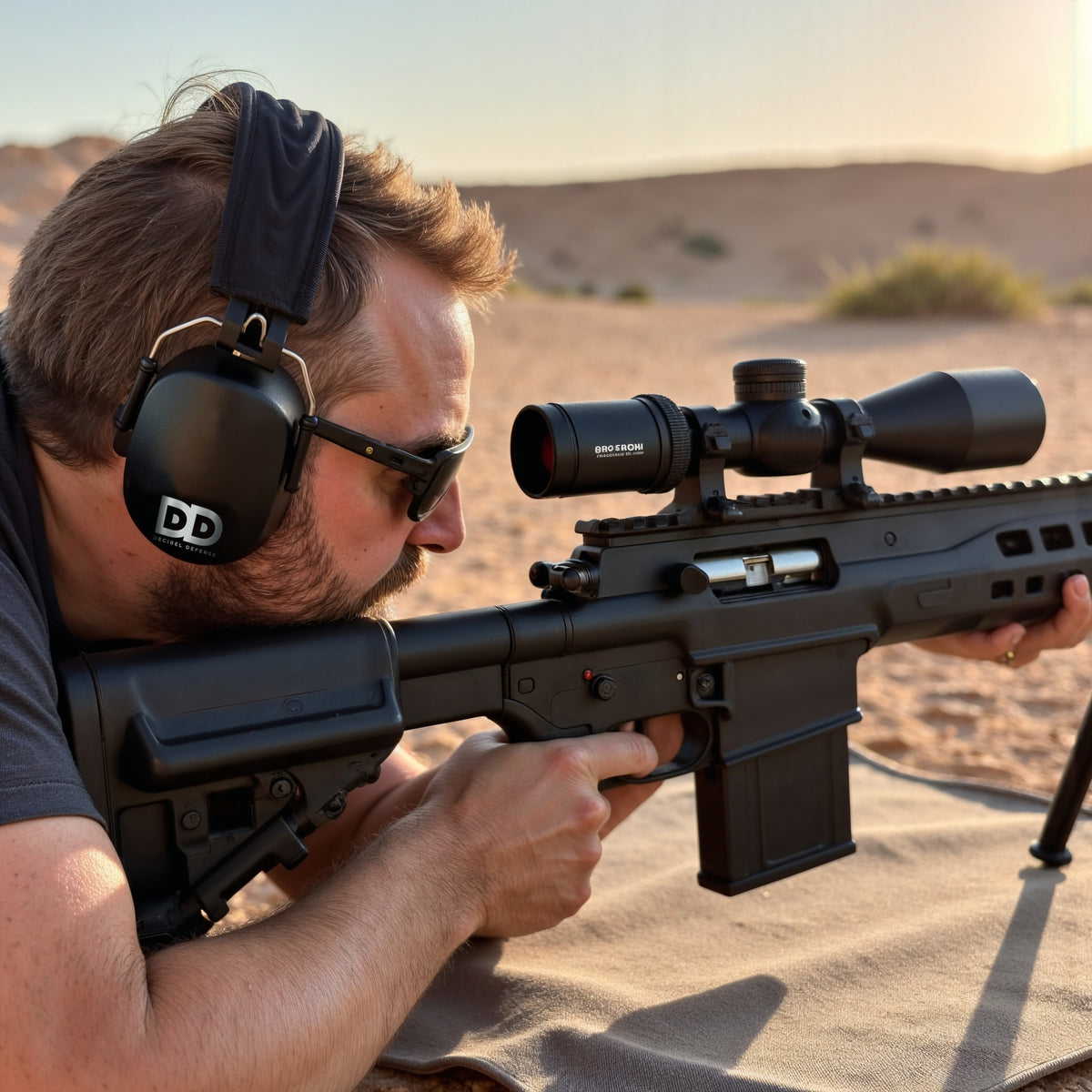 Decibel Defense Safety Earmuffs in Extra Large (XL)