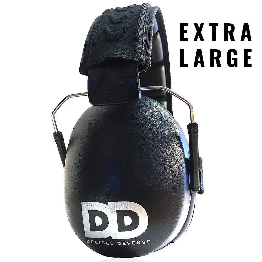 Decibel Defense Safety Earmuffs in Extra Large (XL)