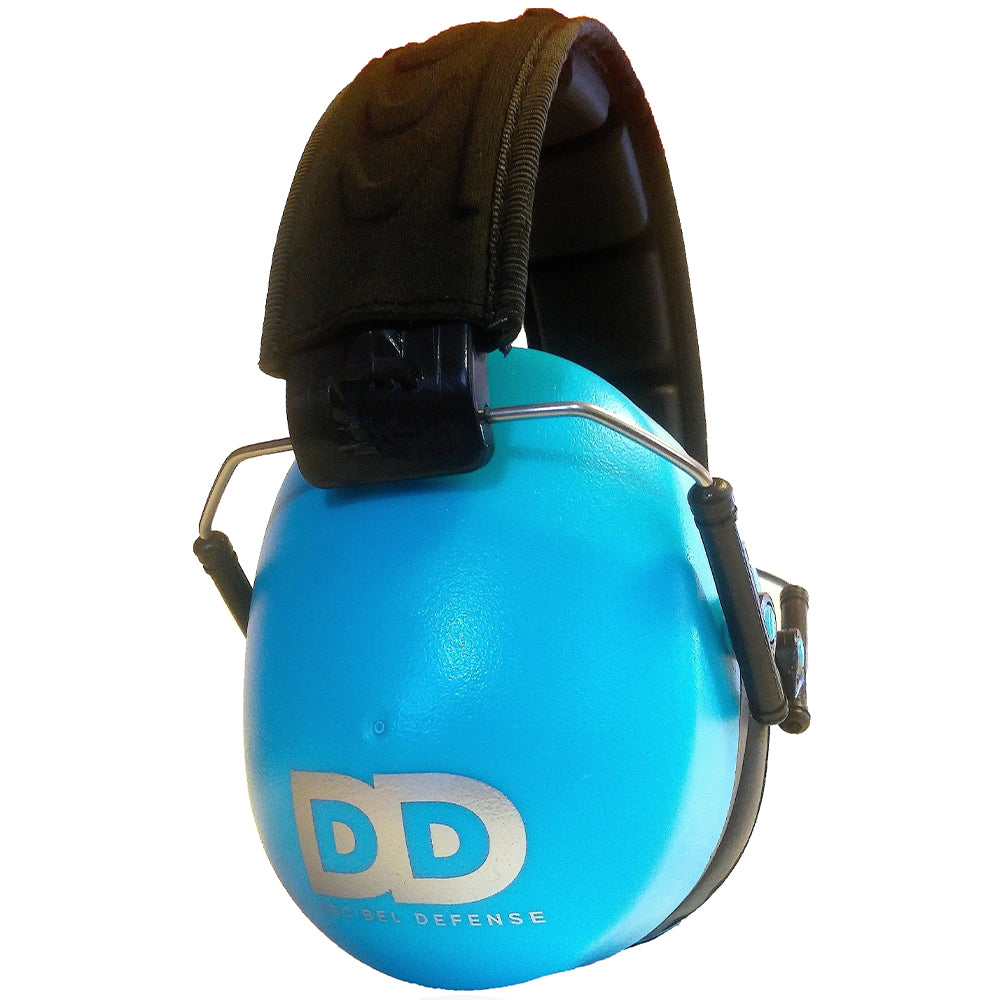 Decibel Defense - The #1 Safety Earmuffs - Blue